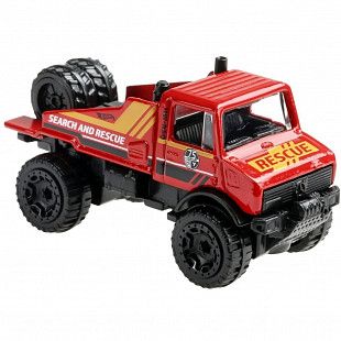 Машинка Hot Wheels Базовой коллекции Mercedes-Benz Unimog 1300 188/250 (5785 GTB08)