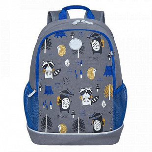 Рюкзак школьный GRIZZLY RG-163-7 /1 grey