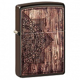 Зажигалка Zippo Wood Mandala Design 49184