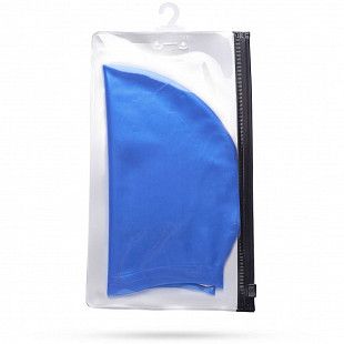 Шапочка для плавания Atemi TC401 blue 