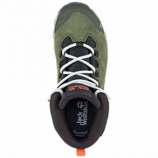 Ботинки детские Jack Wolfskin Mtn Attack 3 Lt Texapore Mid K khaki / phantom