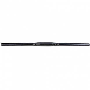 Руль STG T-01 31.8x22.2 W 680мм, H35 black Х89934