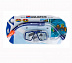 Маска для плавания Cozumel-2 (в комплекте трубка Sonora Dry Aquatics) blue 60726 (BL)