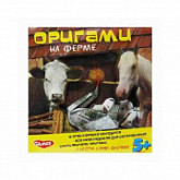Игра детская настольная развивающая оригами На ферме 9030