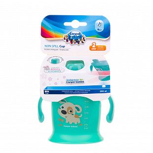 Поильник Canpol babies Non-spill BUMMY&COMPANY 9м+ 200 мл (31/300) turquoise