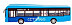 Модель автобуса Bburago Городской 18-32102 blue/light blue