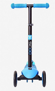 Самокат Y-Scoo RT Trio Diamond 120 blue