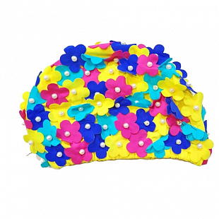 Шапочка для плавания Zez Sport BZ-Z multicolor