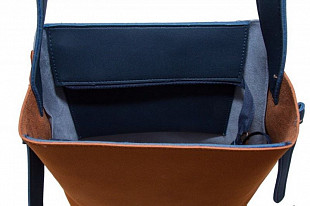 Женская сумка Ors Oro D-033 grey/blue