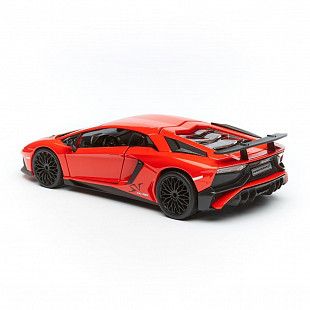 Коллекционная машина Bburago 1:24 Lamborghini Aventador LP750-4 SV (18-21079) red