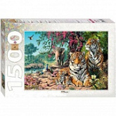 Пазлы Step Puzzle Тигры 83054