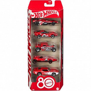 Набор машинок Hot Wheels 5 шт. (JGK08)