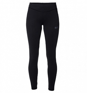 Трико женские Jack Wolfskin Hollow Range Tights Women black