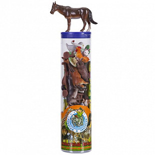 Набор животных Bondibon Ребятам о Зверятах Дикие и домашние животные 12 шт ВВ1639