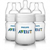 Бутылочка для кормления Avent Classic+ 125 мл 3 шт SCF560/37
