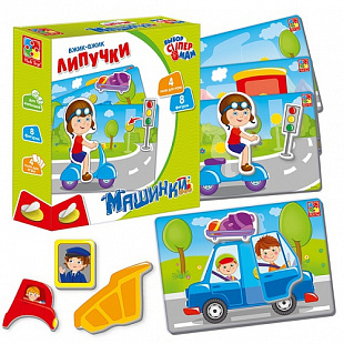 Игра настольная Vladi Toys Вжик-вжик Липучки VT1302-17