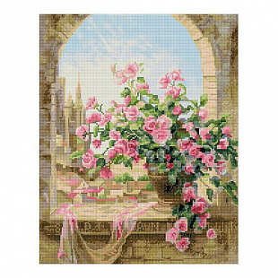 Алмазная мозаика Picasso "Розы на окне" PD4050008
