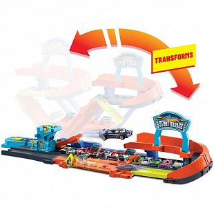 Игровой набор Hot Wheels Transforming Stunt Garage (JHL94)