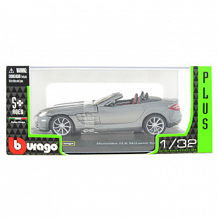 Коллекционная машина Bburago 1:32 Mercedes SLR McLaren (18-42014) silver