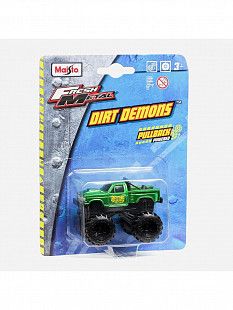 Машинка инерционная Maisto Dirt Demons Off Road Warrior (15030)