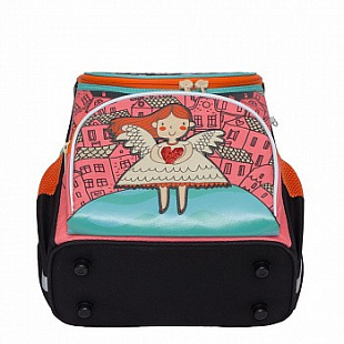 Рюкзак школьный GRIZZLY RAm-084-4 /1 pink/black