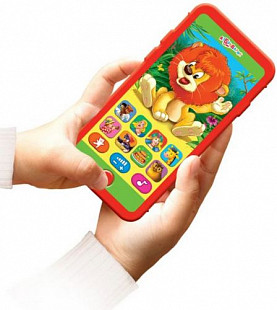 Обучающая игрушка Азбукварик Мой друг львенок 4680019281384