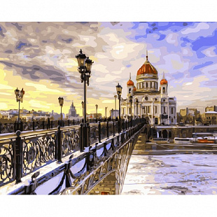 Картина по номерам Picasso Храм Христа Спасителя PC4050447