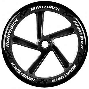 Колесо для самоката Novatrack 1шт 230мм Х76782 Black