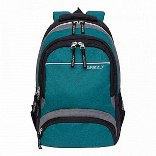 Городской рюкзак GRIZZLY RU-035-2 /3 turquoise