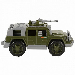 Автомобиль-джип Полесье Военный Защитник №1 с 1-м пулемётом (BRD) 64080