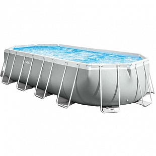Каркасный бассейн Intex Prism Frame Oval 26798 +фильтр-насос