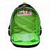 Рюкзак школьный GRIZZLY RAz-187-1 /2 black/light green