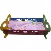 Кроватка для кукол Stantom (006303) pink №2