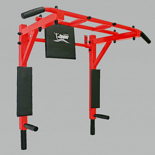Турник-брусья Atlas Sport Профи 5 в 1 red