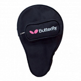 На картинке изображен Чехол по форме ракетки Butterfly Pro-case black Чехол по форме ракетки Butterfly Pro-case black