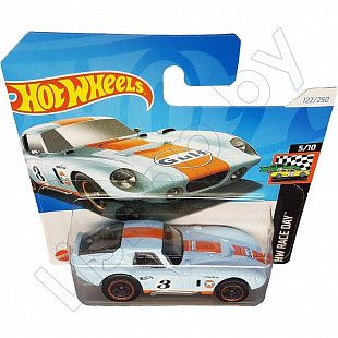 Машинка Hot Wheels Базовой коллекции Shelby Cobra Daytona Coupe 122/250 (5785 HTC77) mainline 2024