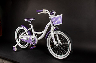 Велосипед Tech Team Merlin 20" 2021 white/purple