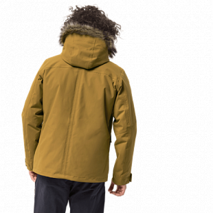 Куртка мужская Jack Wolfskin Point Barrow golden amber