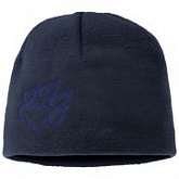 Шапка детская Jack Wolfskin Fleece Cap Kids midnight blue 1901891-1911495