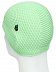 Шапочка для бассейна (плавания) женская Mad Wave Bubble green