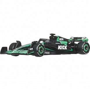 Машинка Hot Wheels Premium Formula 1 KICK Sauber F1 Team (HRV11 JBM23)
