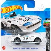 Машинка Hot Wheels Базовой коллекции Corvette Grand Sport Roadster 14/250 (5785 HKK09) mainline 2023