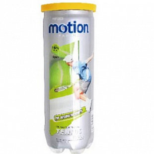 Набор мячей для большого тенниса Motion Partner MP385 (3шт)