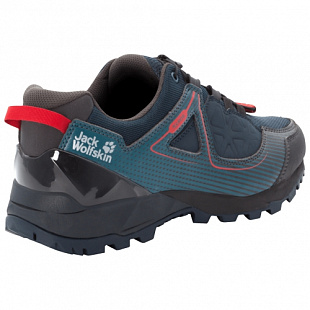 Водонепроницаемые кроссовки мужские Jack Wolfskin Cascade Hike Xt Texapore Low M dark blue / red