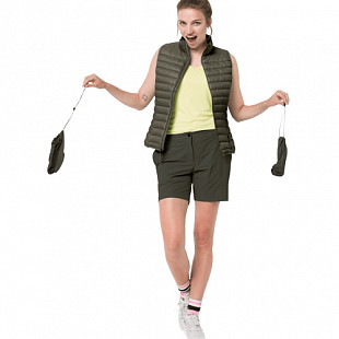 Шорты женские Jack Wolfskin Jwp Shorts W green pine