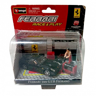 Модель автомобиля Bburago Ferrari 599 GTB Fiorano 18-31100 black