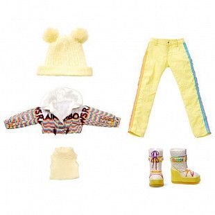 Кукла Rainbow High "Санни Мэдисон. Зимние каникулы" 574774EUC yellow