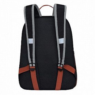 Рюкзак школьный GRIZZLY RB-051-1 /5 black/terracotta