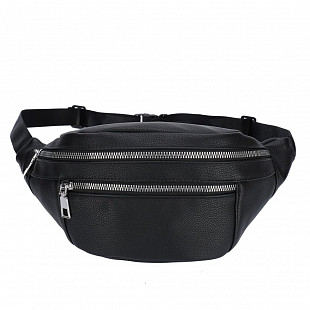 Поясная сумка женская Ors Oro OPS-0157 black