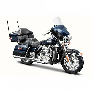 Мотоцикл Maisto 1:18 Harley-Davidson (39360) dark blue/black
